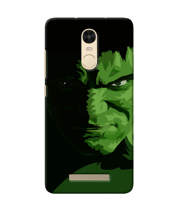 Hulk Green Painting Redmi Note 3 Back Cover