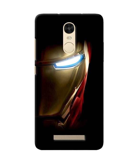 Ironman Half Face Redmi Note Back Cover Case Online at Best