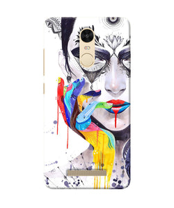 Girl Color Hand Redmi Note 3 Back Cover