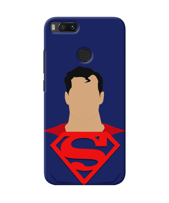 Superman Cape Mi A1 Real 4D Back Cover