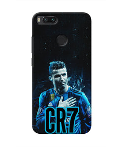 Christiano Ronaldo Blue Mi A1 Real 4D Back Cover