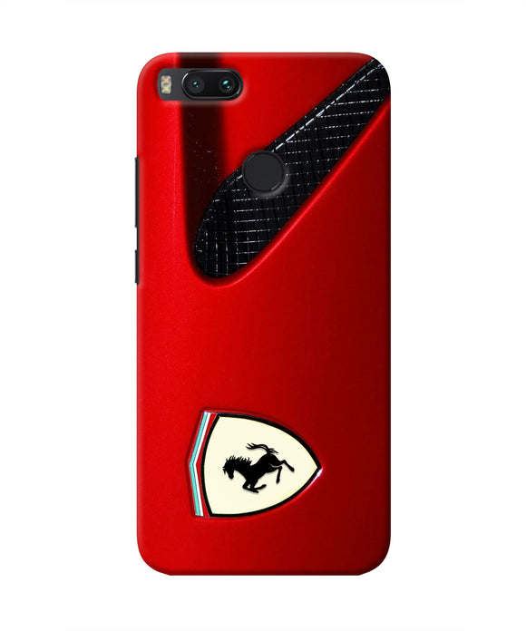 Ferrari Hood Mi A1 Real 4D Back Cover