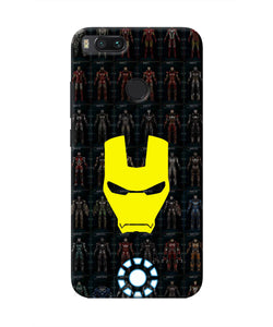 Iron Man Suit Mi A1 Real 4D Back Cover