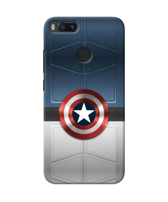 Captain America Suit Mi A1 Real 4D Back Cover