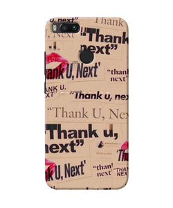 Thank You Next Mi A1 Back Cover