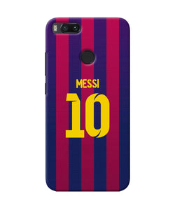 Messi 10 Tshirt Mi A1 Back Cover