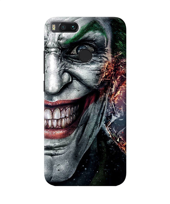 Joker Half Face Mi A1 Back Cover