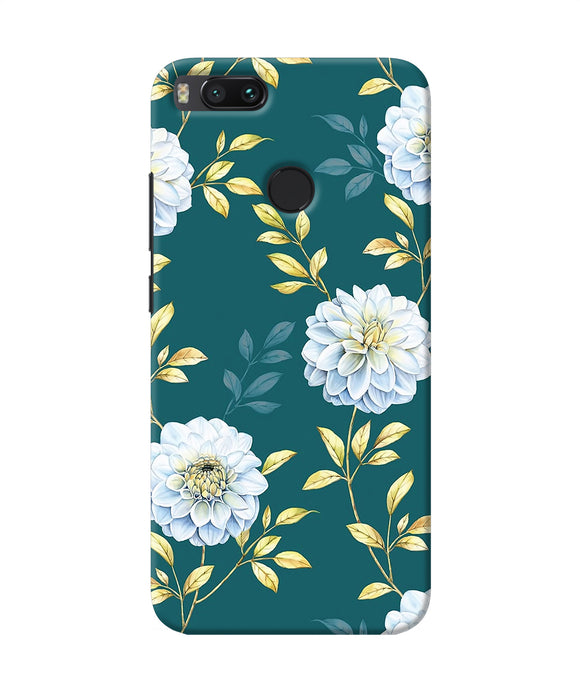 Flower Canvas Mi A1 Back Cover