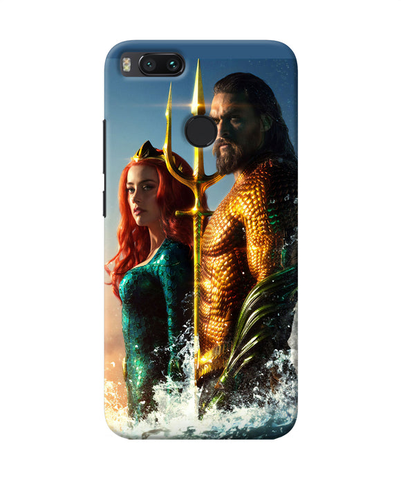 Aquaman Couple Mi A1 Back Cover