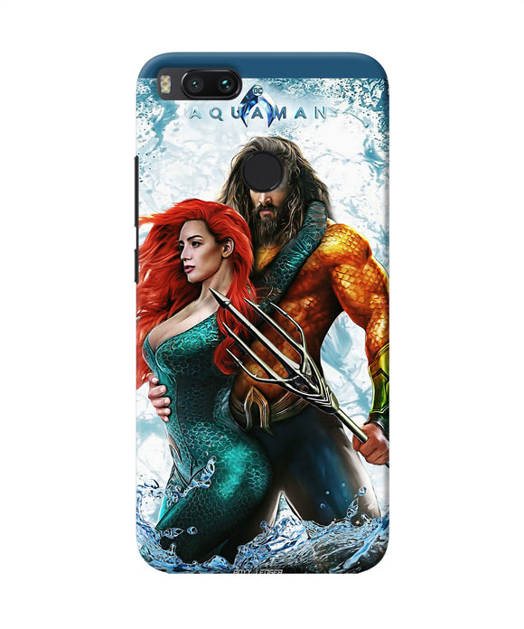 Aquaman Couple Water Mi A1 Back Cover
