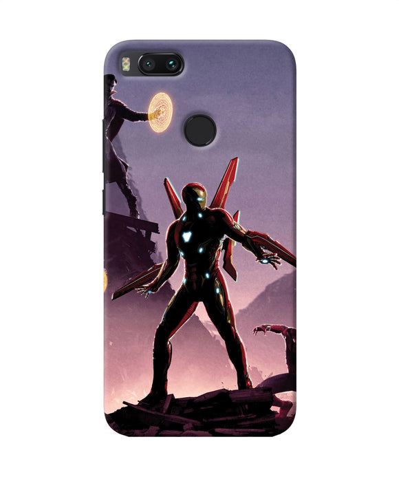 Ironman On Planet Mi A1 Back Cover