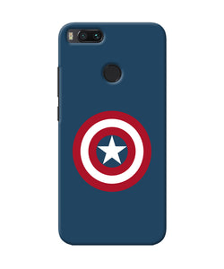 Captain America Logo Mi A1 Back Cover