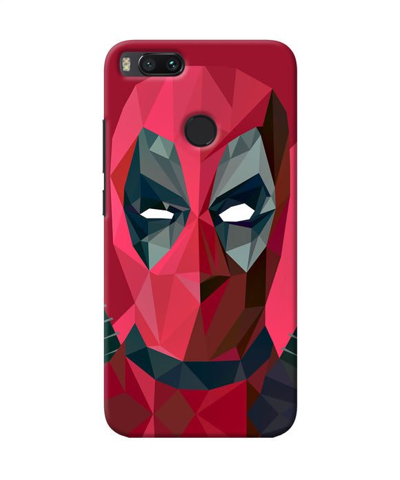 Abstract Deadpool Full Mask Mi A1 Back Cover