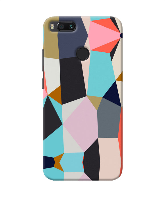 Abstract Colorful Shapes Mi A1 Back Cover