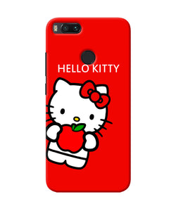 Hello Kitty Red Mi A1 Back Cover