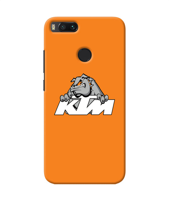 Ktm Dog Logo Mi A1 Back Cover