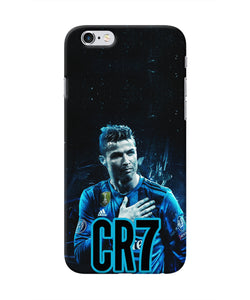 Christiano Ronaldo Blue Iphone 6/6s Real 4D Back Cover