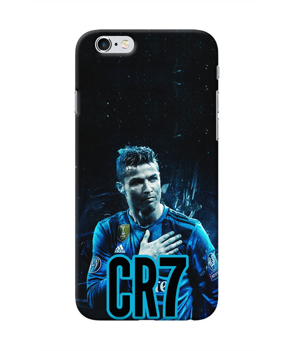 Christiano Ronaldo Blue Iphone 6/6s Real 4D Back Cover