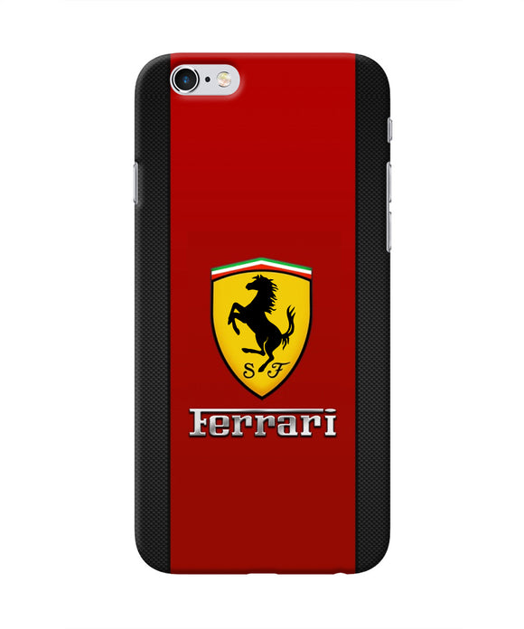 Ferrari Abstract Red Iphone 6/6s Real 4D Back Cover