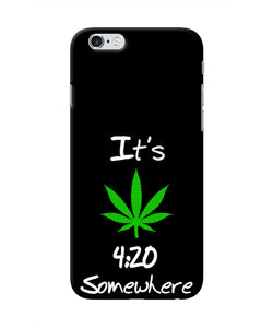 Weed Quote Iphone 6/6s Real 4D Back Cover