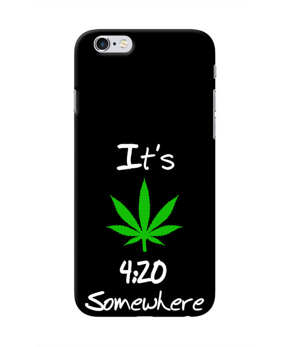 Weed Quote Iphone 6/6s Real 4D Back Cover