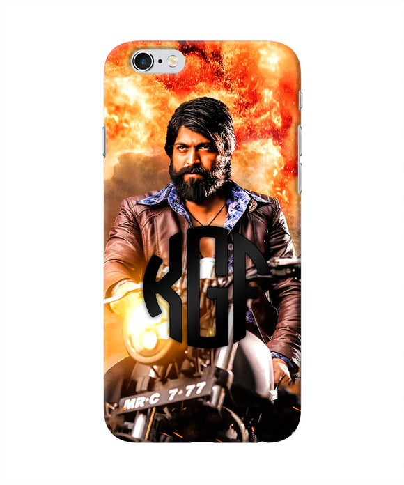 Rocky Bhai on Bike iPhone 6/6s Real 4D Back Cover