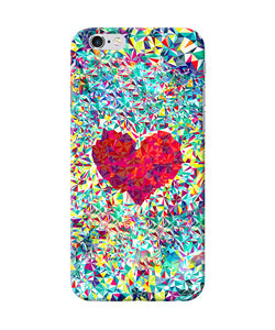 Red Heart Print Iphone 6 / 6s Back Cover