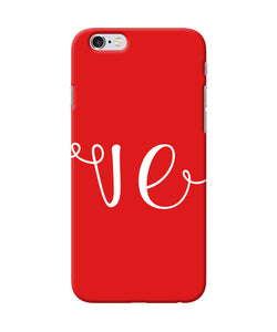 Love Two Iphone 6 / 6s Back Cover
