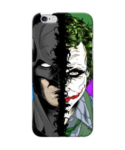 Batman Vs Joker Half Face Iphone 6 / 6s Back Cover