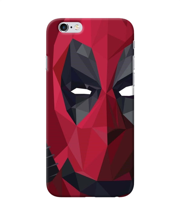 Abstract Deadpool Half Mask Iphone 6 / 6s Back Cover