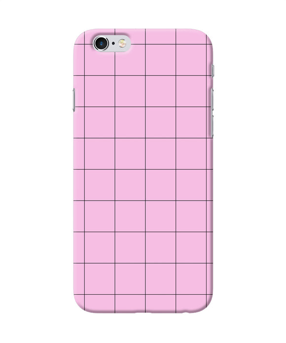 Pink Square Print Iphone 6 / 6s Back Cover