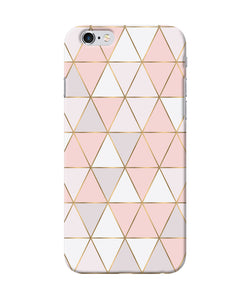 Abstract Pink Triangle Pattern Iphone 6 / 6s Back Cover