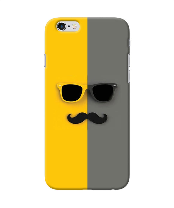 Mustache Glass Iphone 6 / 6s Back Cover