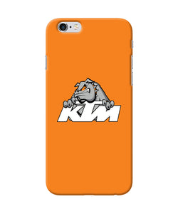 Ktm Dog Logo Iphone 6 / 6s Back Cover