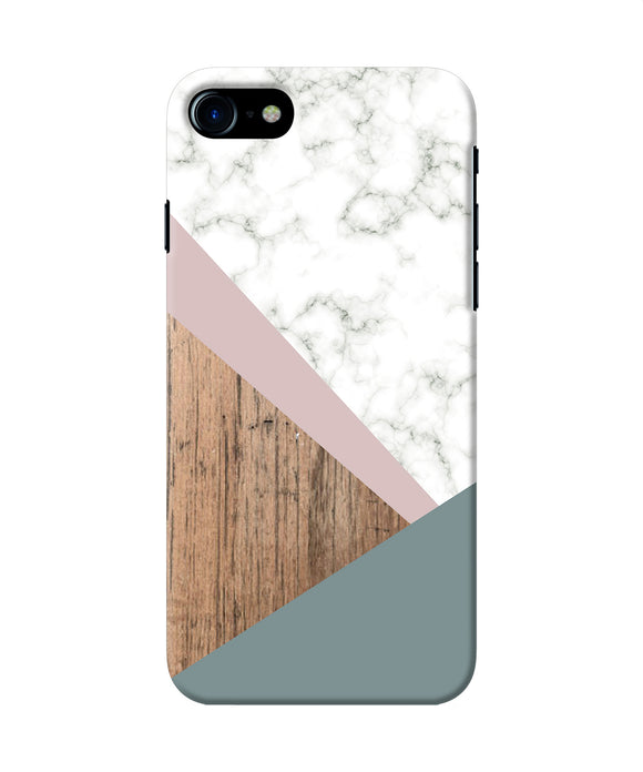 Marble Wood Abstract Iphone 7 / 7s Back Cover