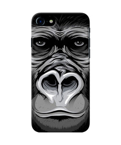 Black Chimpanzee Iphone 7 / 7s Back Cover