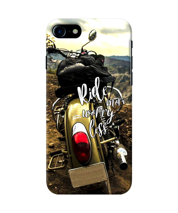 Ride More Worry Less Iphone 7 / 7s Back Cover