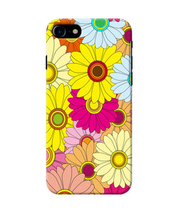 Abstract Colorful Flowers Iphone 7 / 7s Back Cover