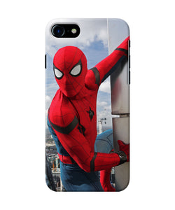 Spiderman On The Wall Iphone 7 / 7s Back Cover