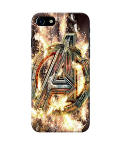 Avengers Burning Logo Iphone 7s Back Cover