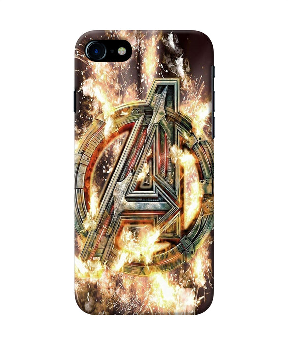 Avengers Burning Logo Iphone 7 / 7s Back Cover