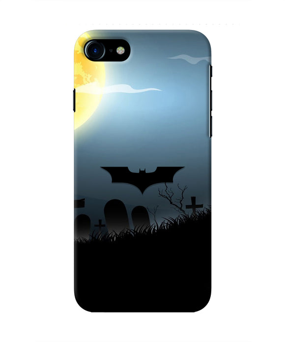 Batman Scary cemetry Iphone 8 Real 4D Back Cover