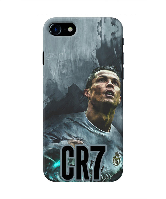 Christiano Ronaldo Grey Iphone 8 Real 4D Back Cover