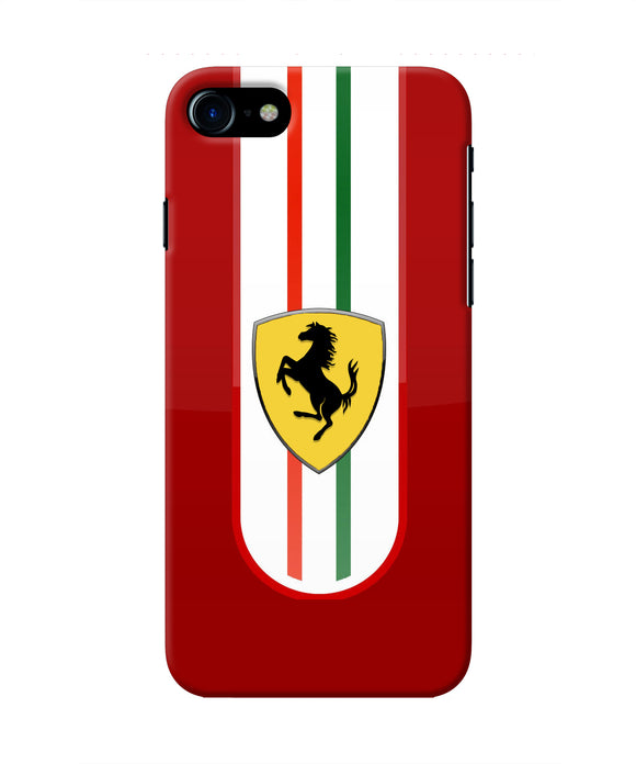 Ferrari Art Iphone 8 Real 4D Back Cover