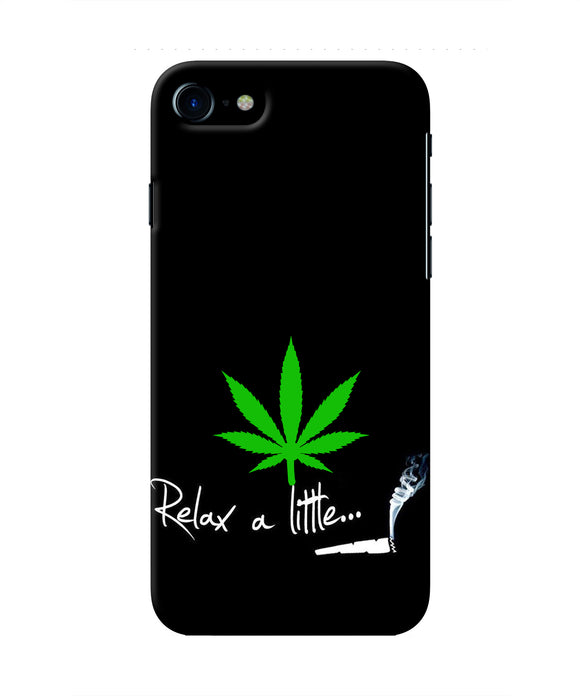 Weed Relax Quote Iphone 8 Real 4D Back Cover