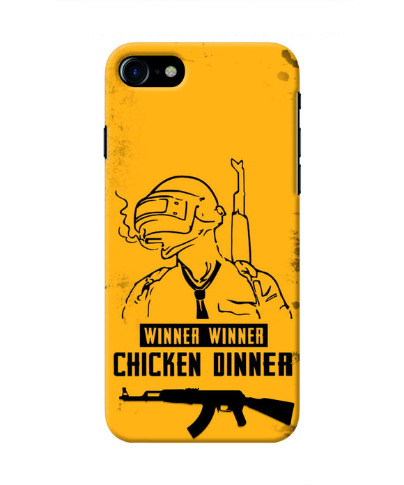 PUBG Chicken Dinner Iphone 8 Real 4D Back Cover