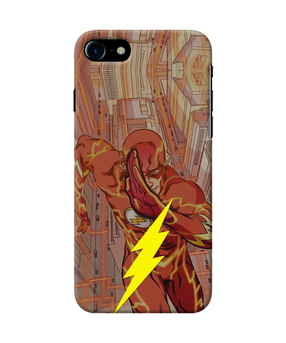 Flash Running Iphone 8 Real 4D Back Cover