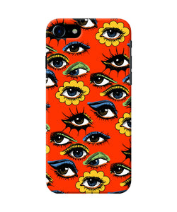 Abstract Eyes Pattern Iphone 8 / Se 2020 Back Cover