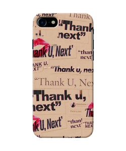 Thank You Next Iphone 8 / Se 2020 Back Cover