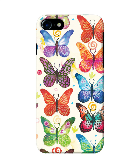 Abstract Butterfly Print Iphone 8 / Se 2020 Back Cover